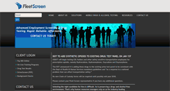 Desktop Screenshot of fleetscreen.com